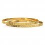 Tranquility Ethereal Gold Bangles