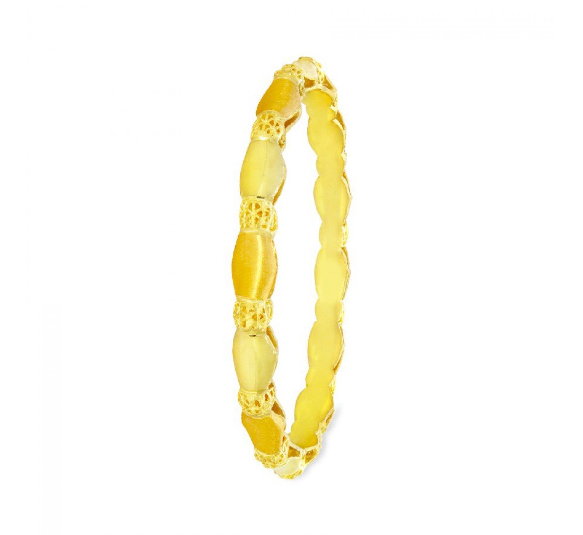 Enthralling Rouena Gold Bangles