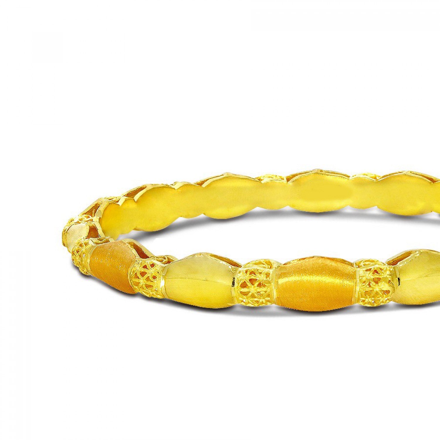 Enthralling Rouena Gold Bangles Enthralling Rouena Gold Bangles