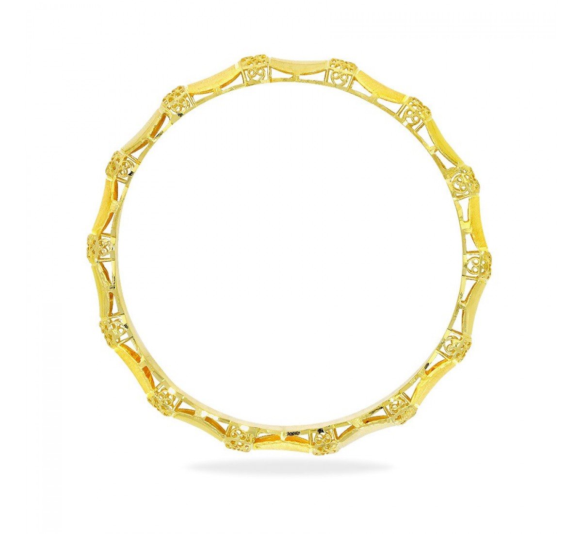 Enthralling Rouena Gold Bangles