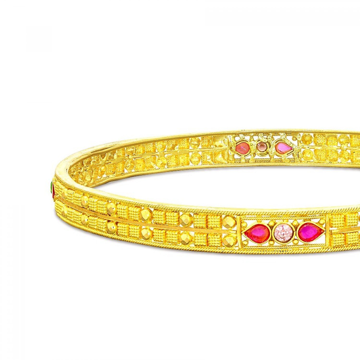 Rekah Bliss Gold Bangles Rekah Bliss Gold Bangles