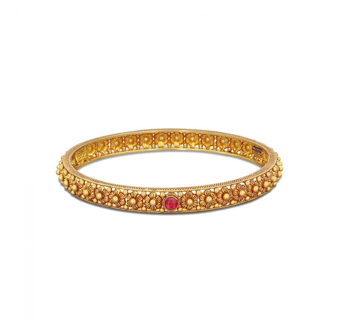 Baani Work Gold Bangles