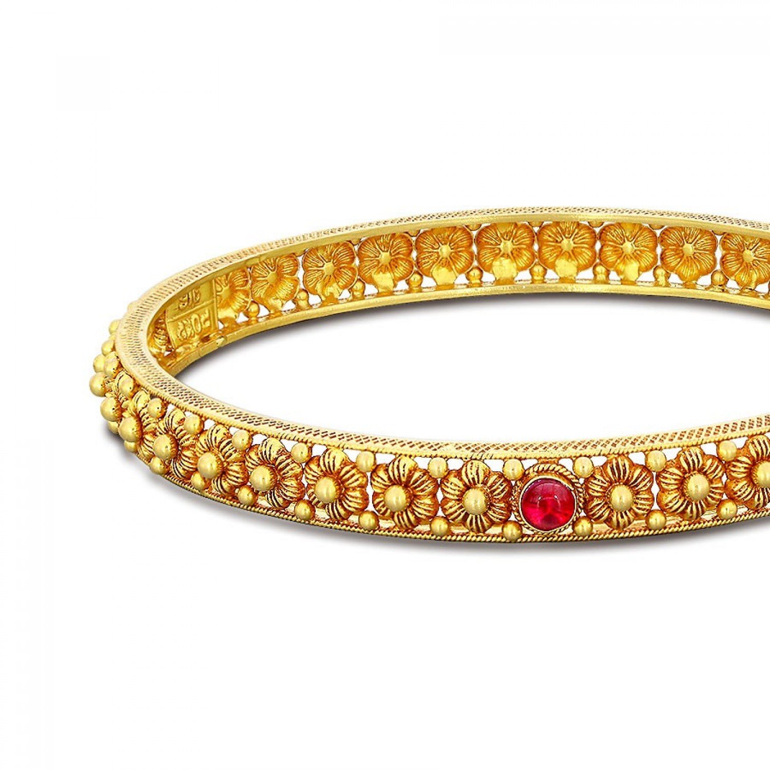 Baani Work Gold Bangles