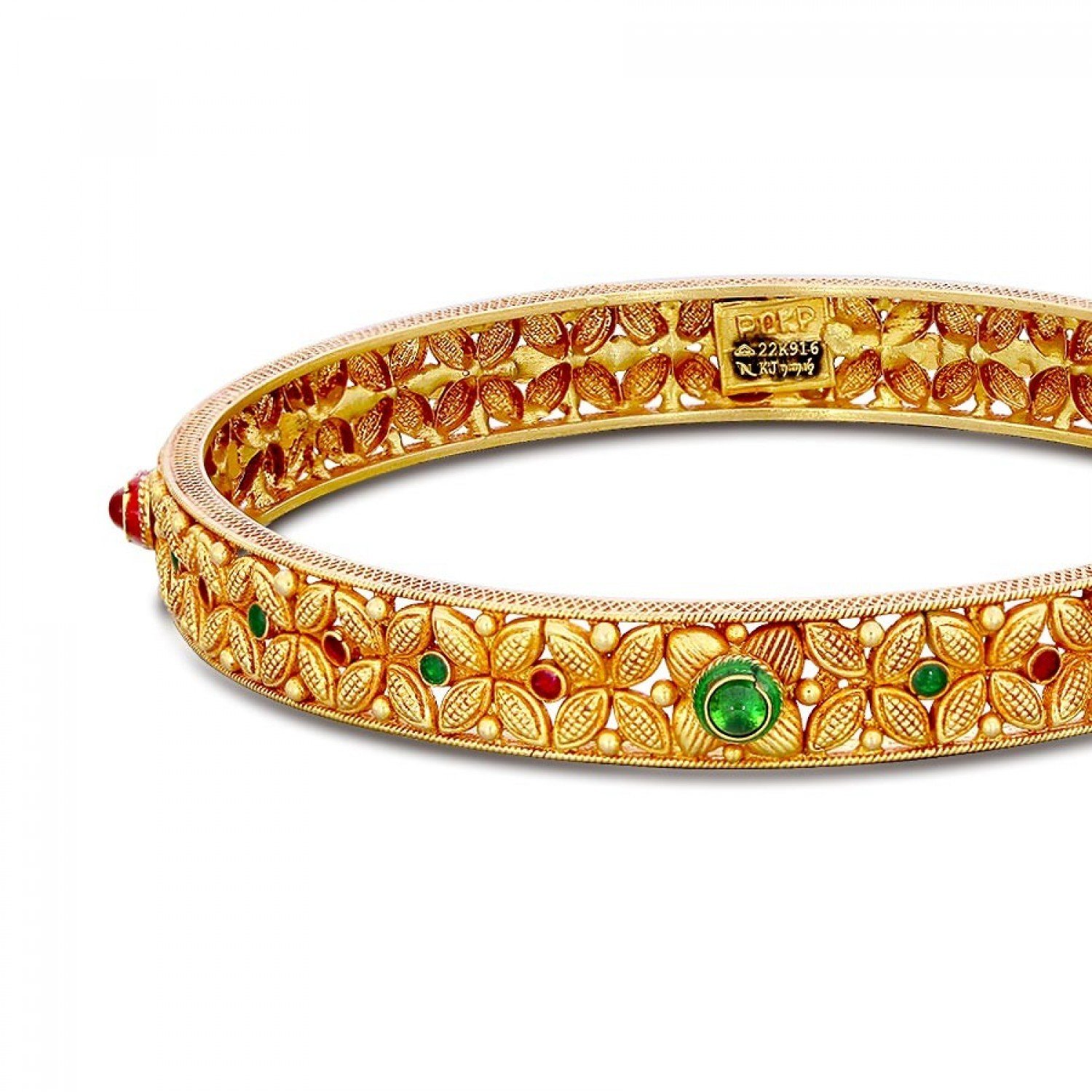 Entwined Gold Bangles