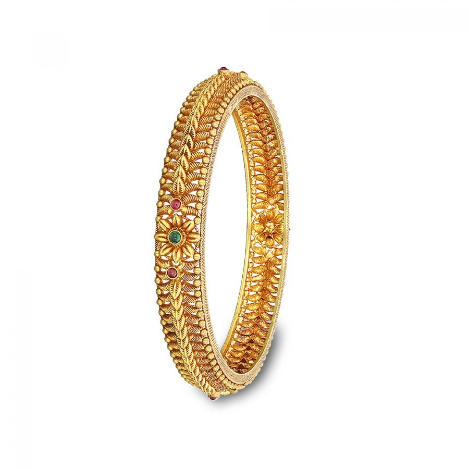 Flawless Demi Gold Bangles