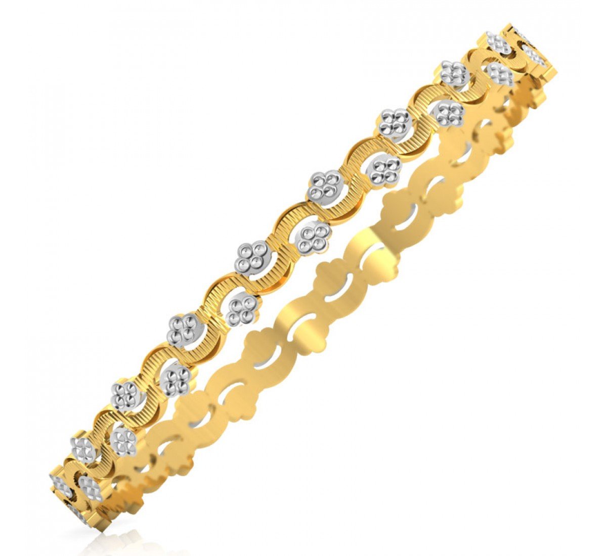 Petite Jessy Gold Bangles