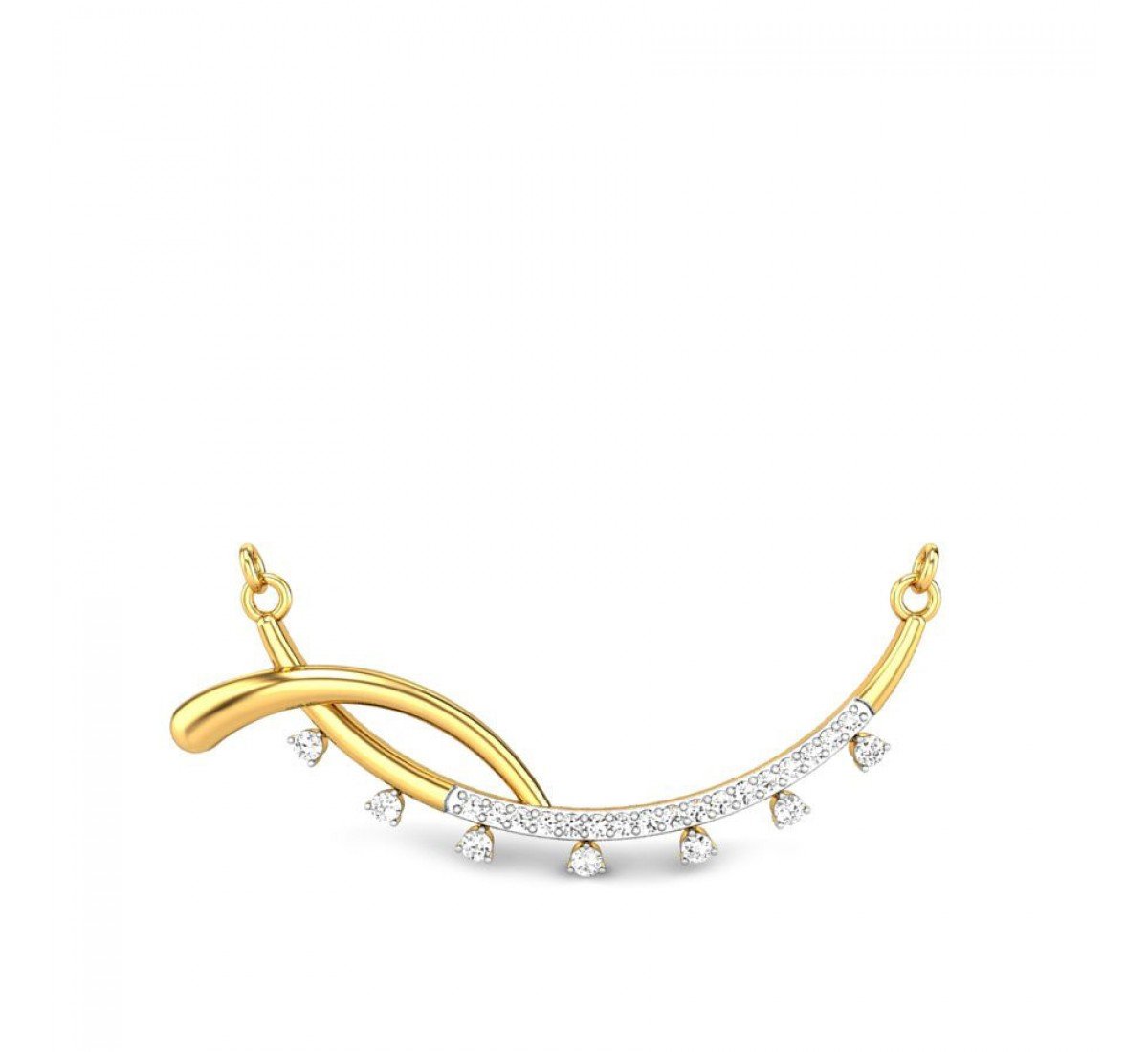 Quotientara Diamond Mangalsutra