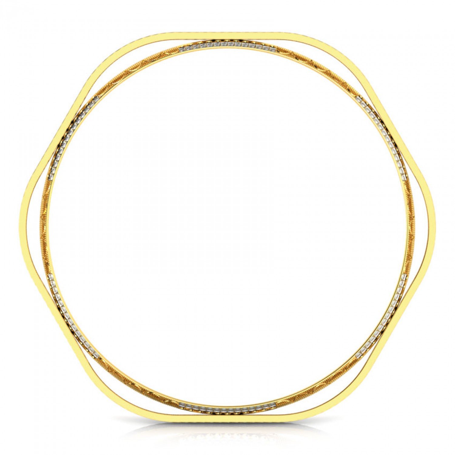 Nimbus Paisley Gold Bangles Nimbus Paisley Gold Bangles