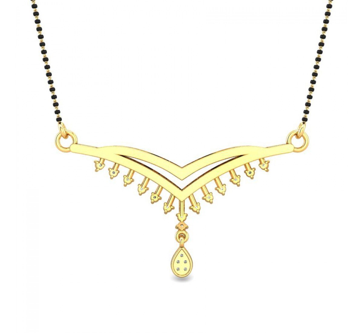 Piquancy Diamond Mangalsutra