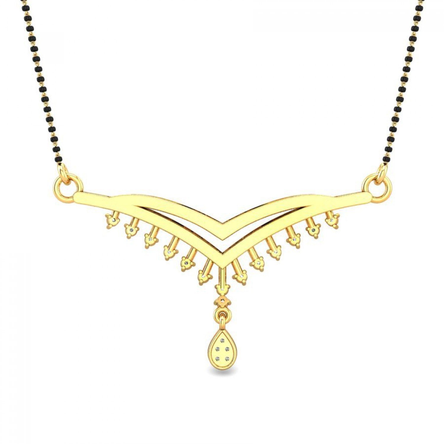 Piquancy Diamond Mangalsutra