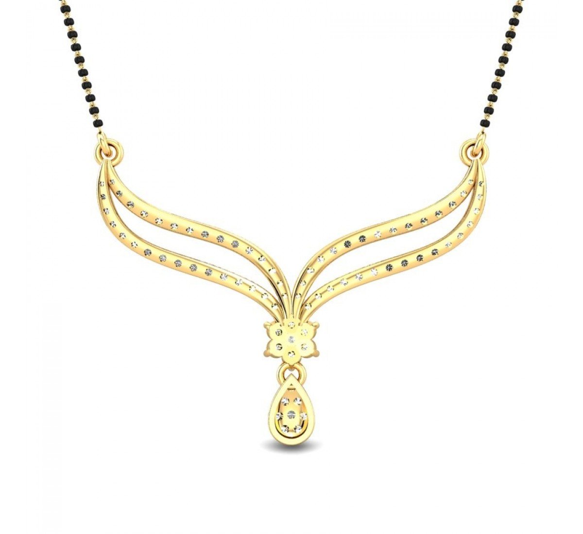 Infinitara Diamond Mangalsutra