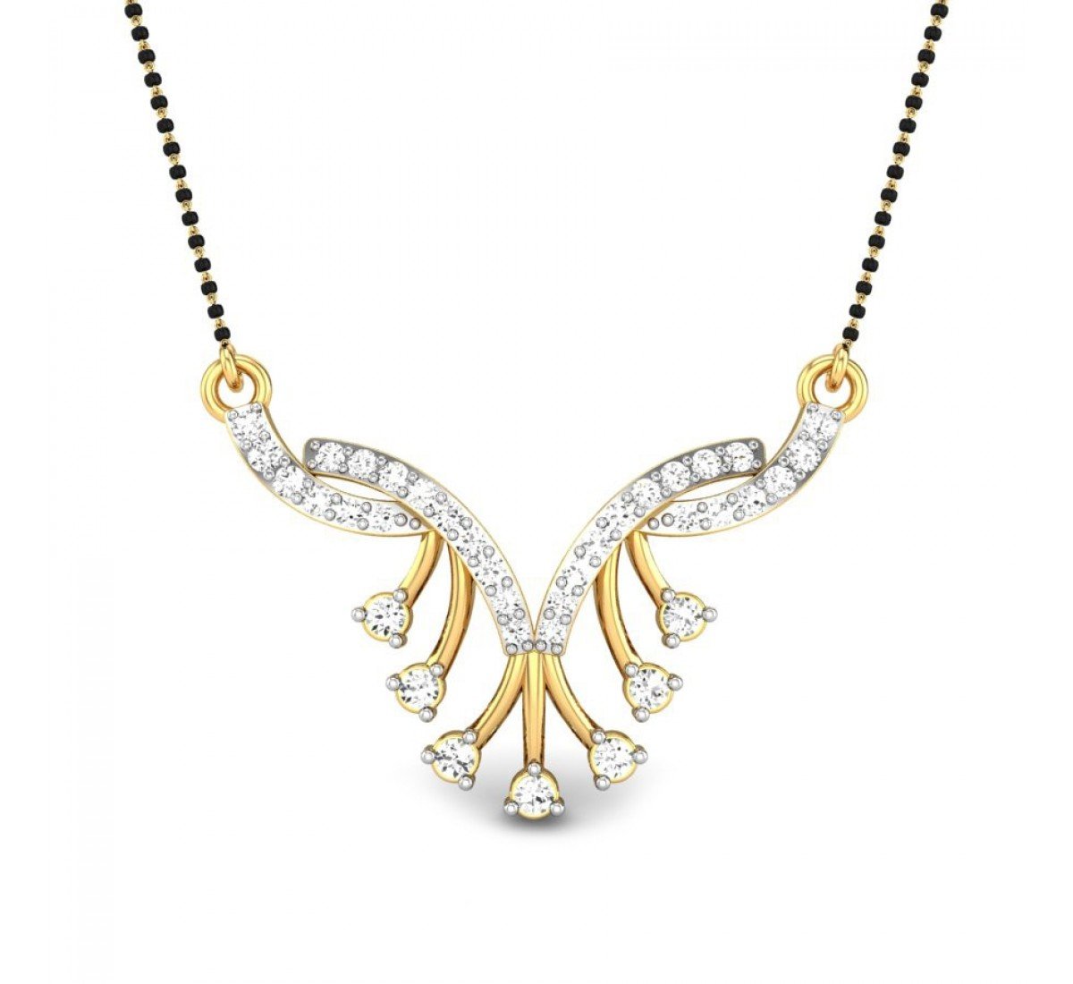 Arcane Diamond Mangalsutra