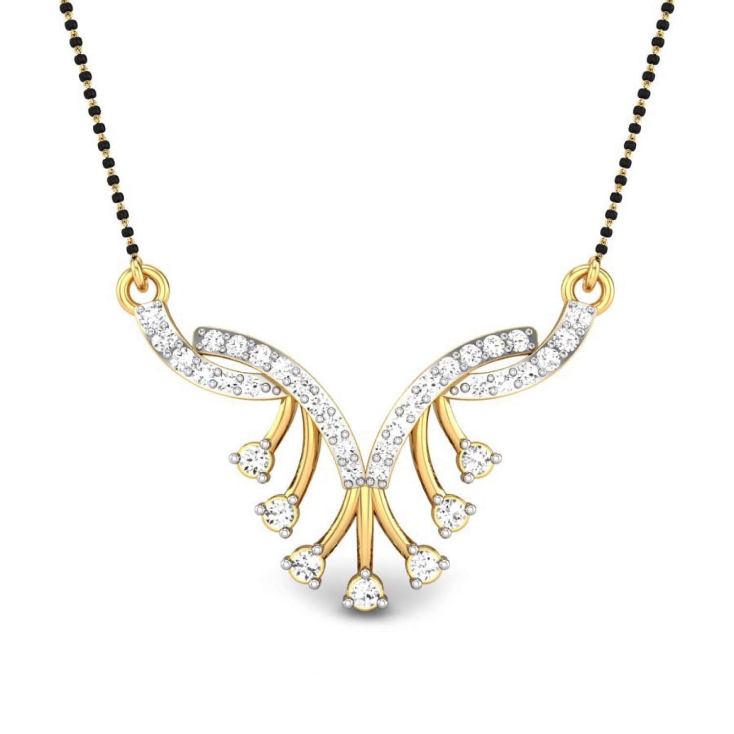 Arcane Diamond Mangalsutra
