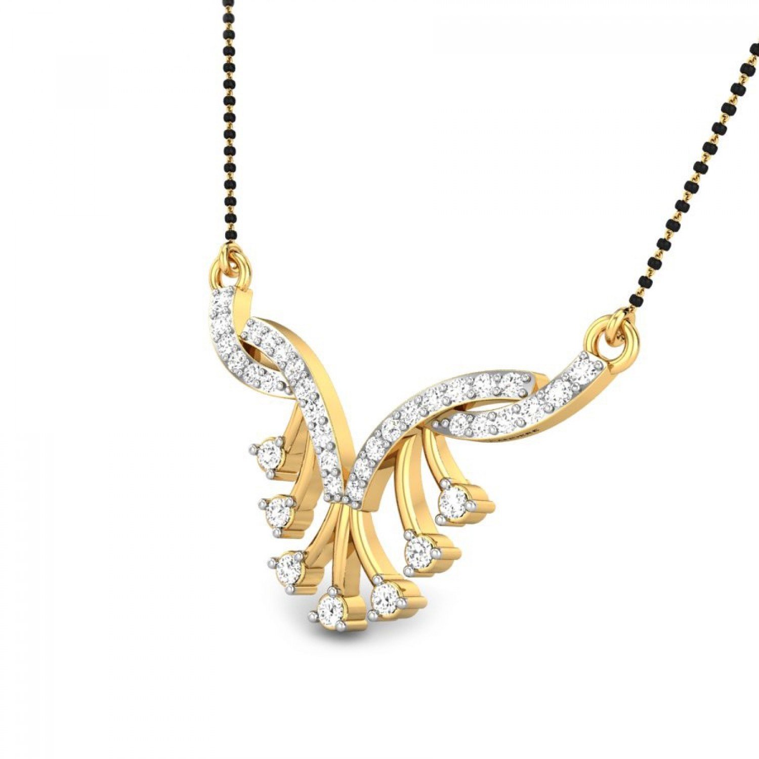 Arcane Diamond Mangalsutra