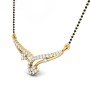 Onyxara Diamond Mangalsutra