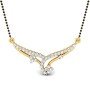 Onyxara Diamond Mangalsutra