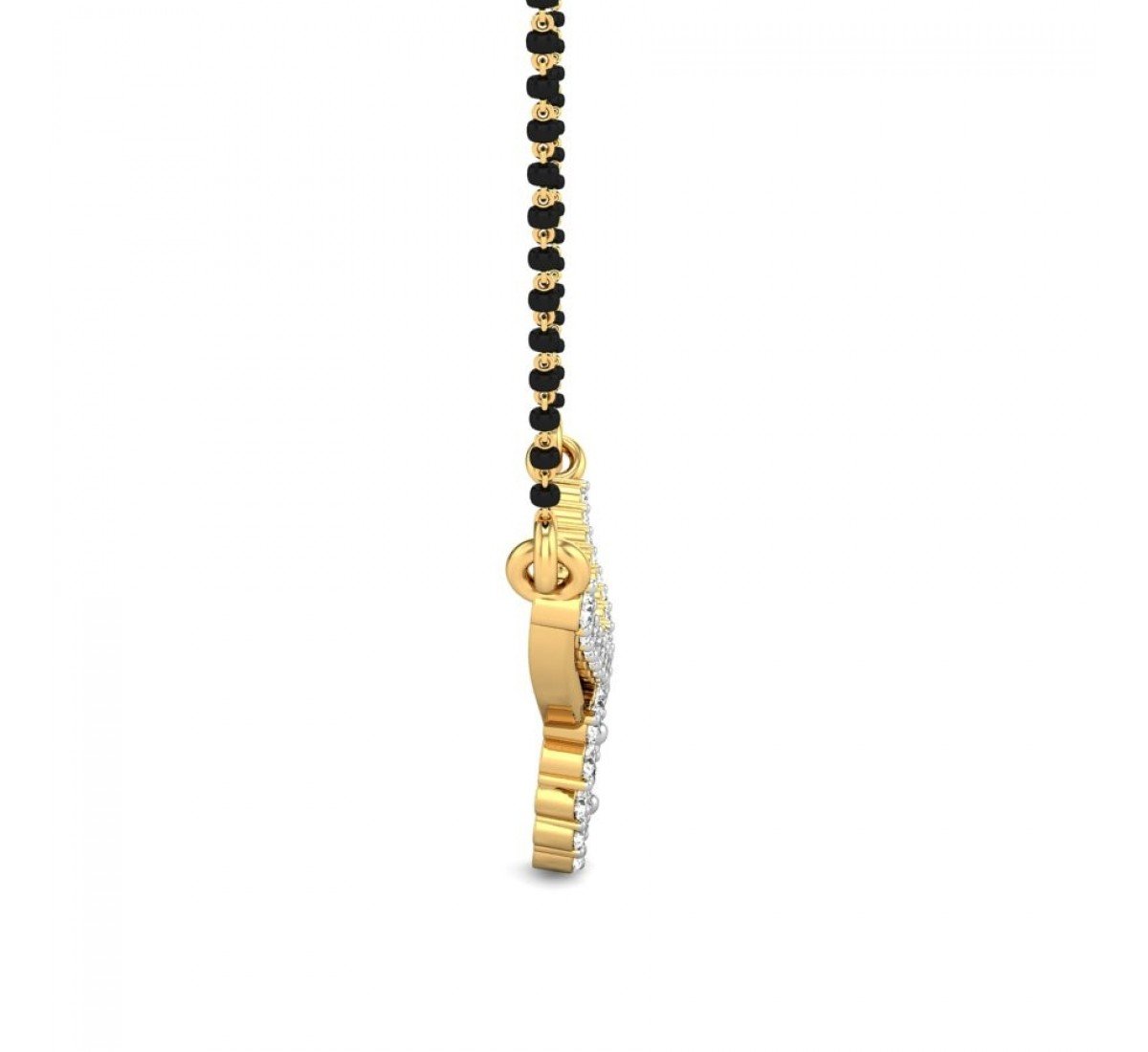 Onyxara Diamond Mangalsutra