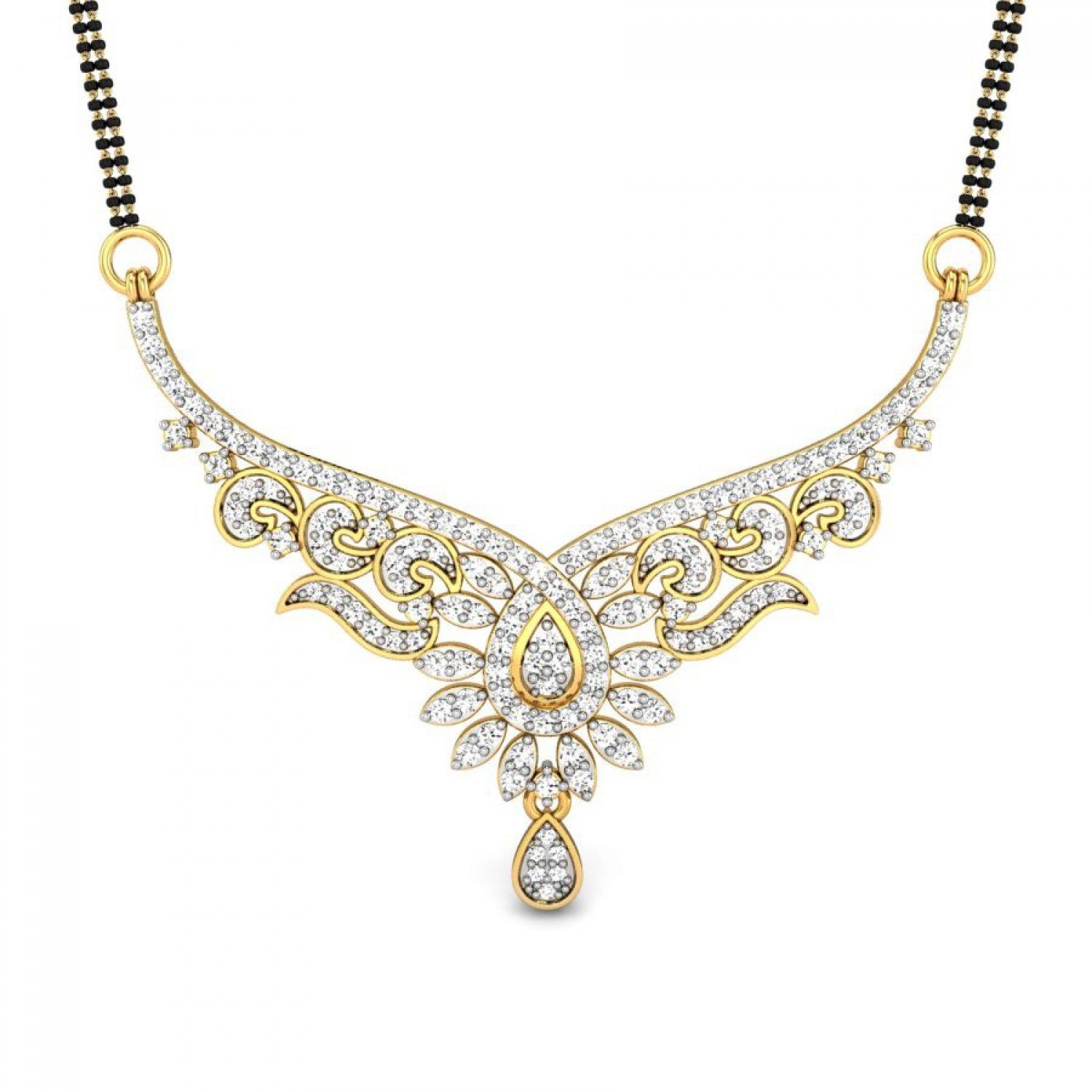 Unisonix Diamond Mangalsutra