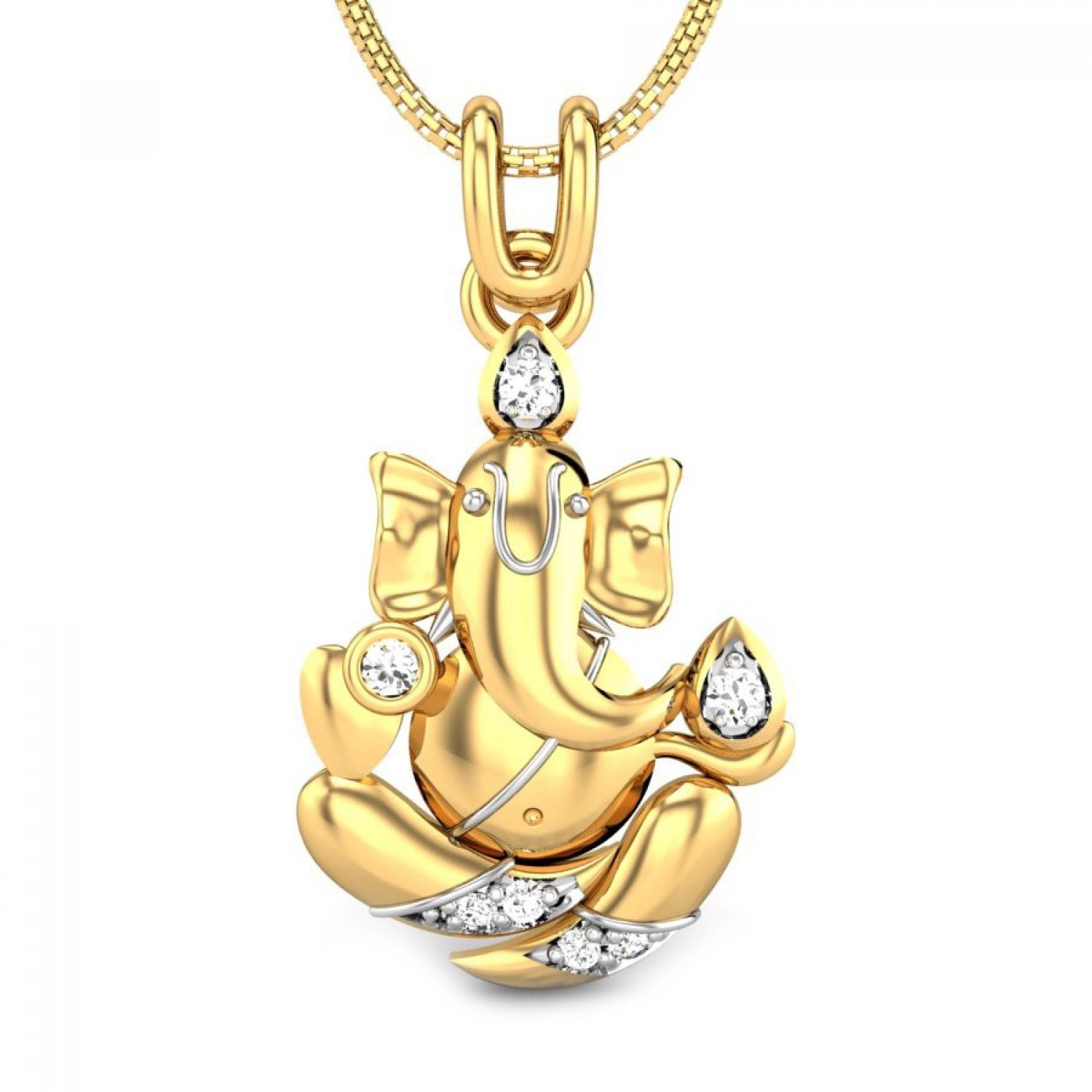 Balganpati Diamond Pendant