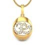 Vishdhar Om Diamond Pendant
