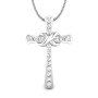 Jacinta Lysa Cross Diamond Pendant