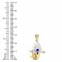 Dwemaatur Ganpati Diamond Pendant