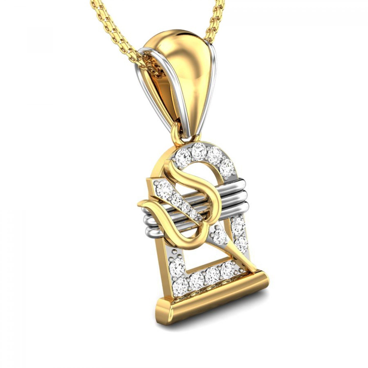 Jagadishvara Diamond Pendant