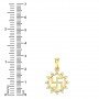 Swastik Laabh Diamond Pendant