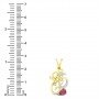Nidishiwaram Ganesha Diamond Pendant