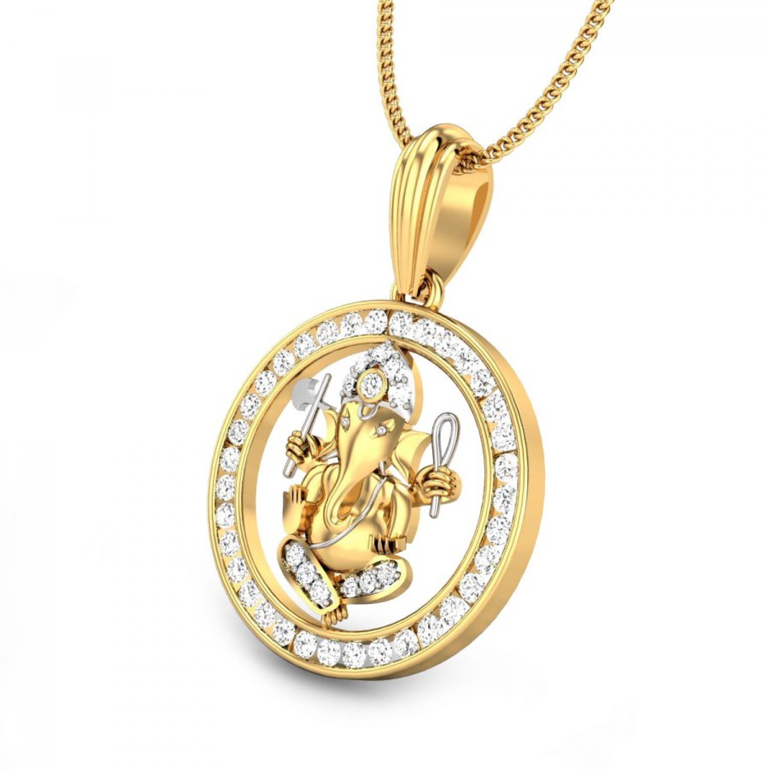 Mushakvaahan Diamond Pendant Mushakvaahan Diamond Pendant