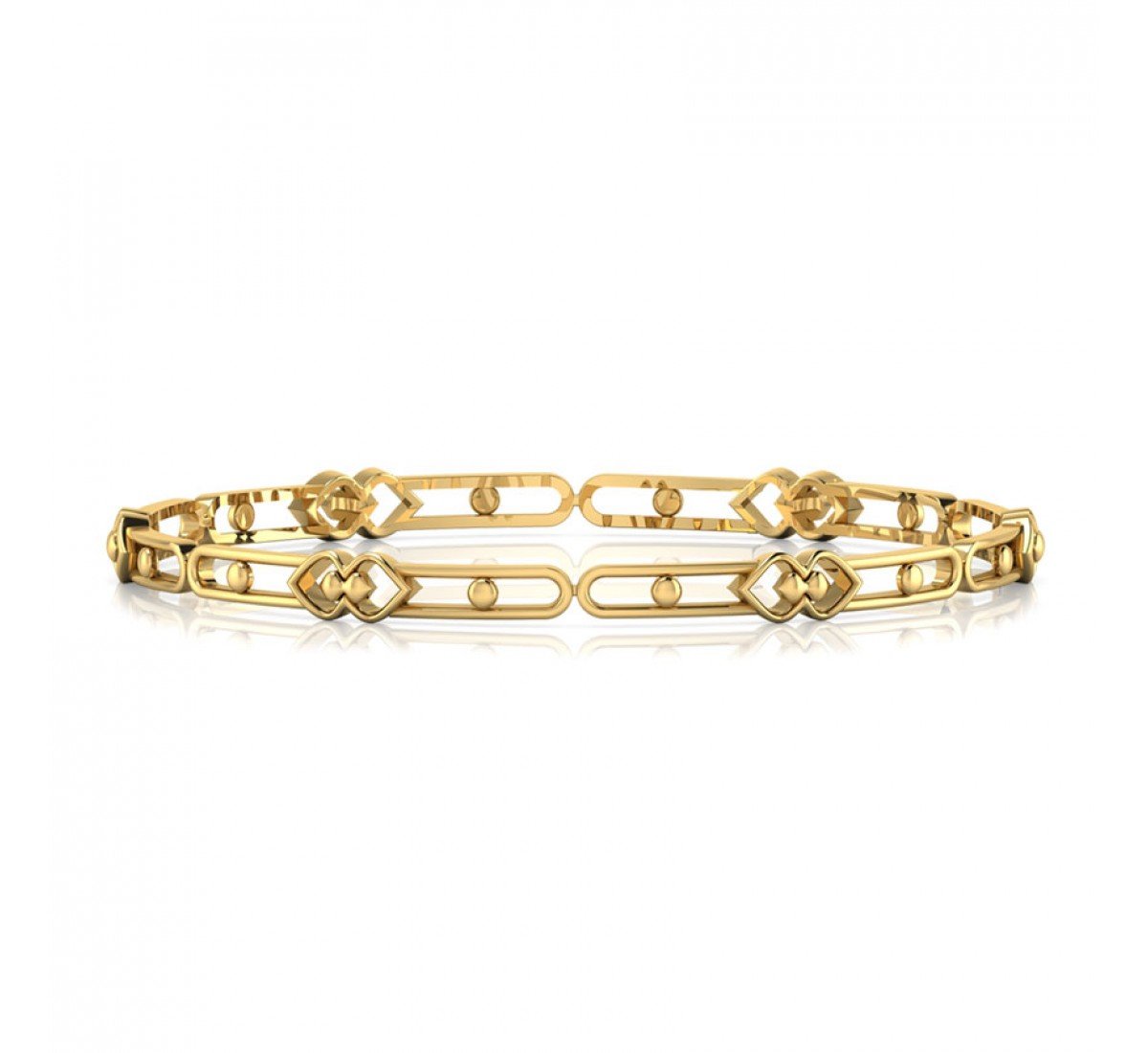 Mesmerizing Nivara Gold Bangles