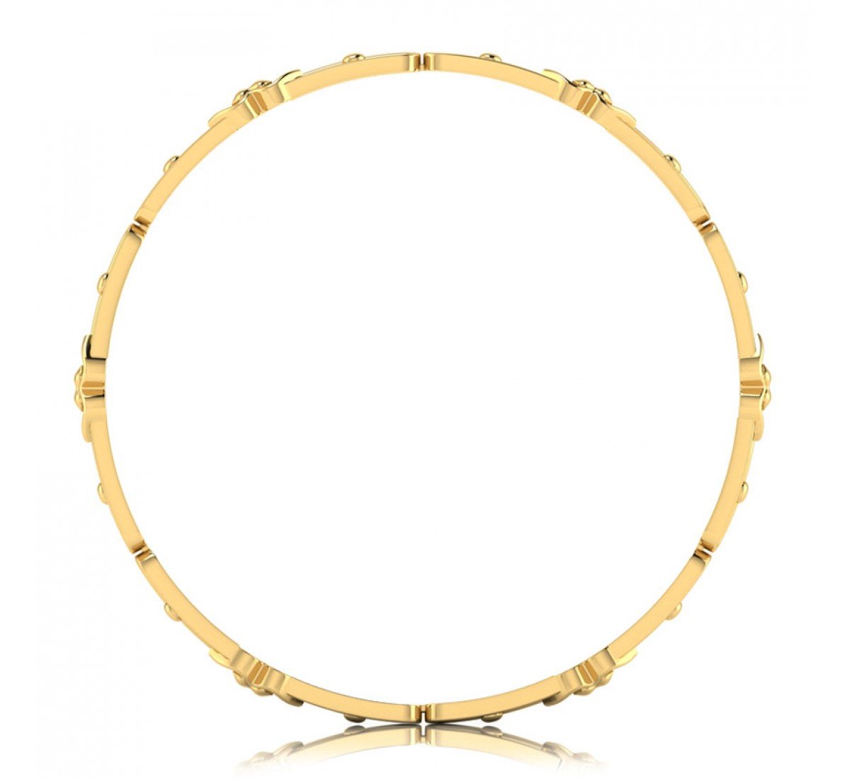 Mesmerizing Nivara Gold Bangles