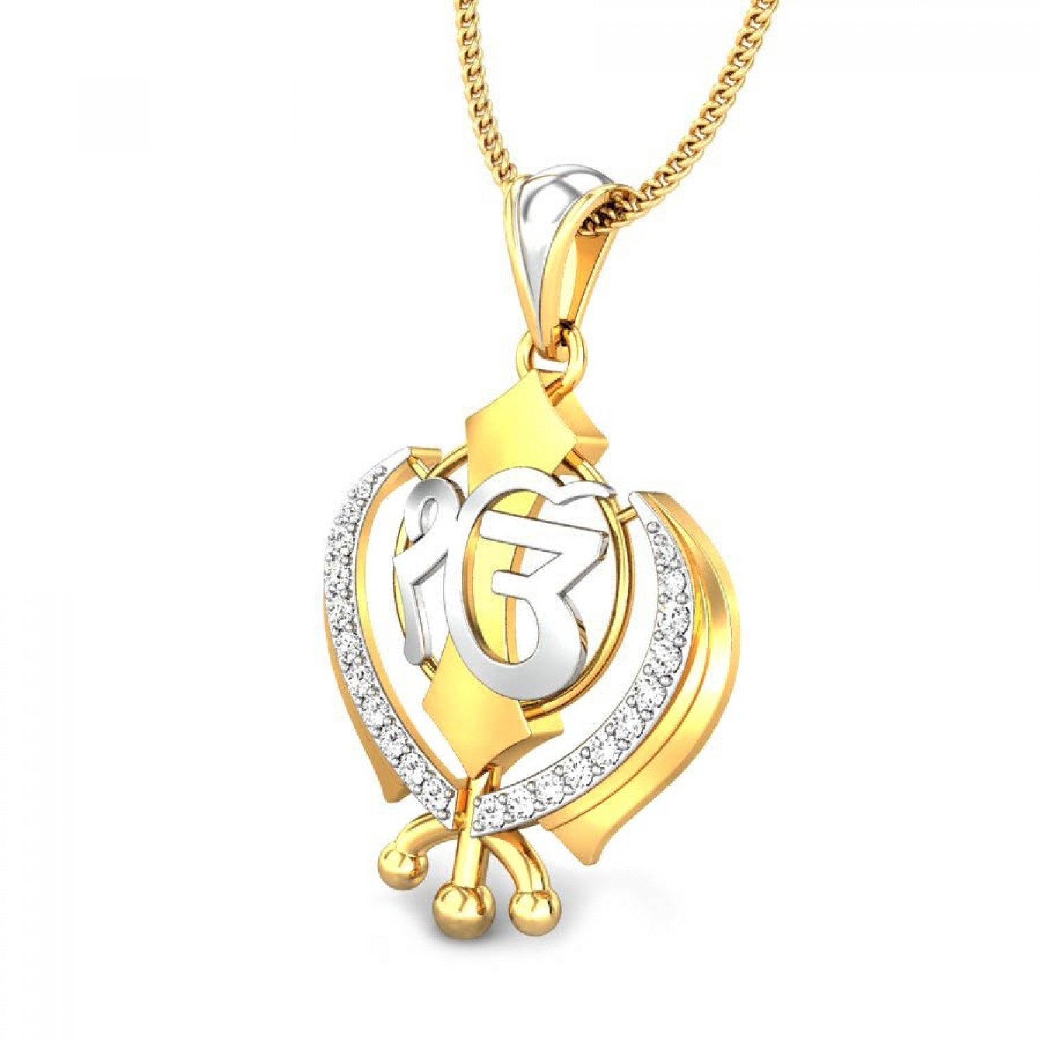 Divine Miri Piri Diamond Pendant