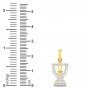 Honor of Rani Sati Diamond Pendant