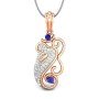 Dhumraketu Diamond Pendant