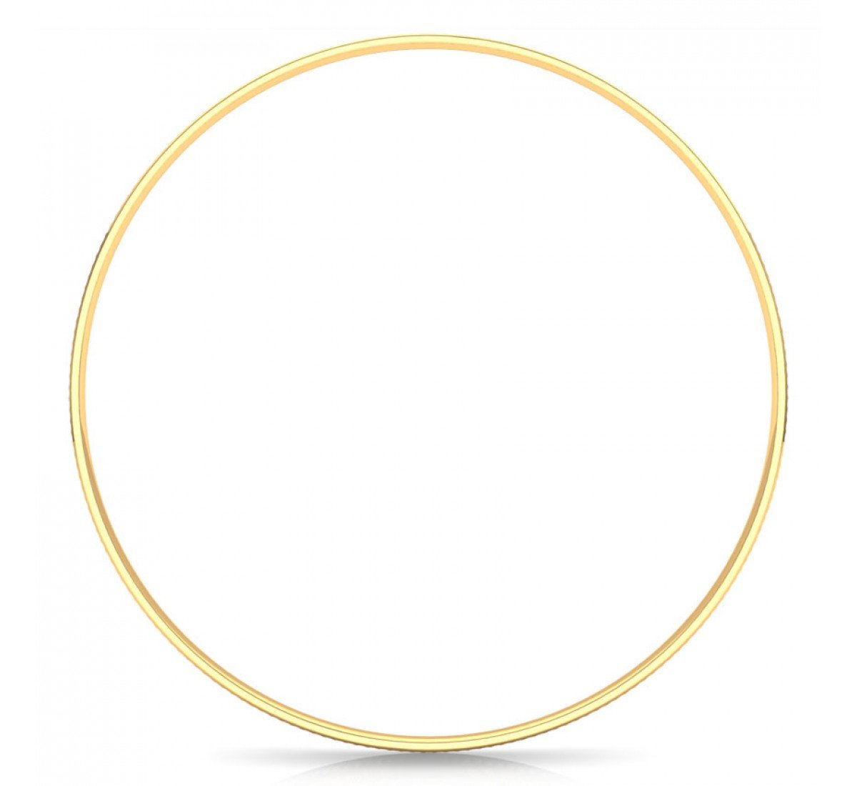 Enigmatic Charm Gold Bangles