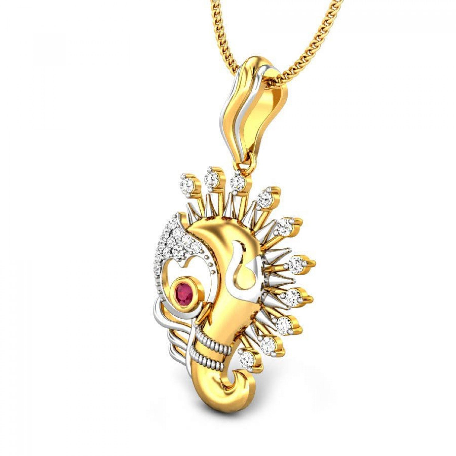 Shubanayaka Diamond Pendant