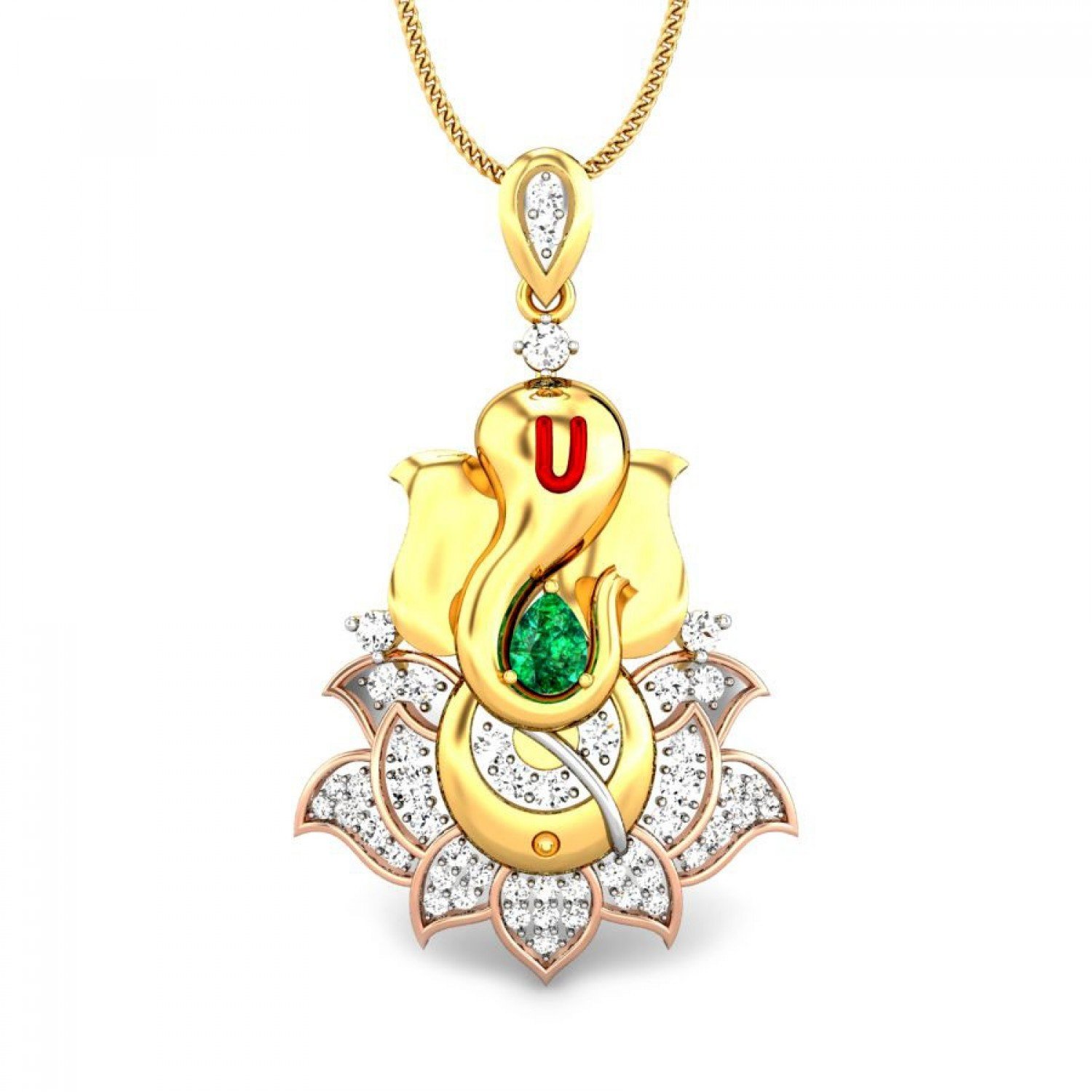 Balachandra Diamond Pendant
