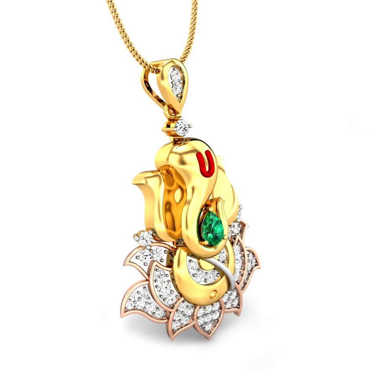 Balachandra Diamond Pendant