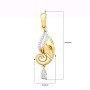 Vighneshwar Diamond Pendant