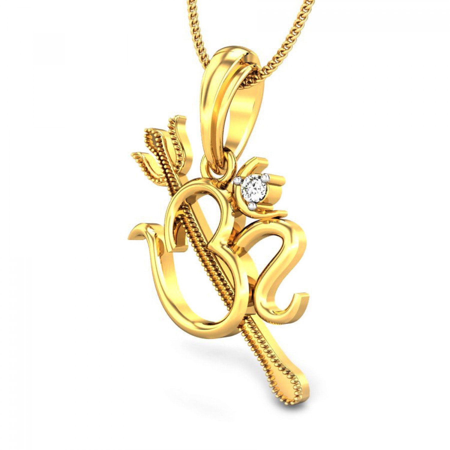 Mrityunjay Diamond Pendant Mrityunjay Diamond Pendant
