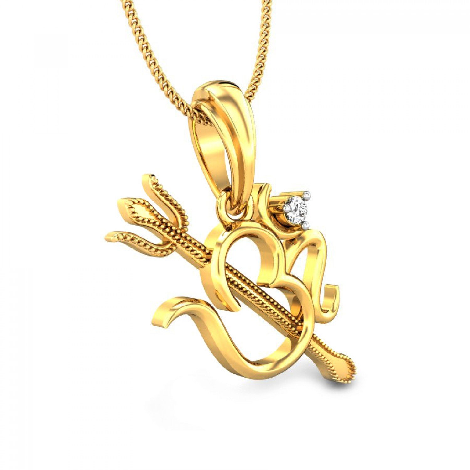 Mrityunjay Diamond Pendant Mrityunjay Diamond Pendant
