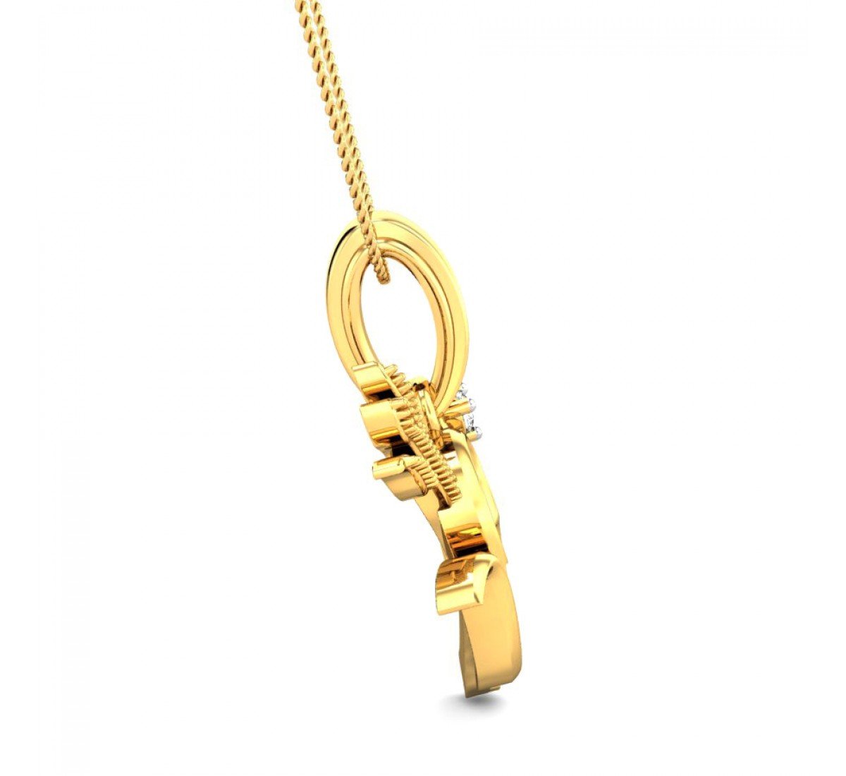 Mrityunjay Diamond Pendant