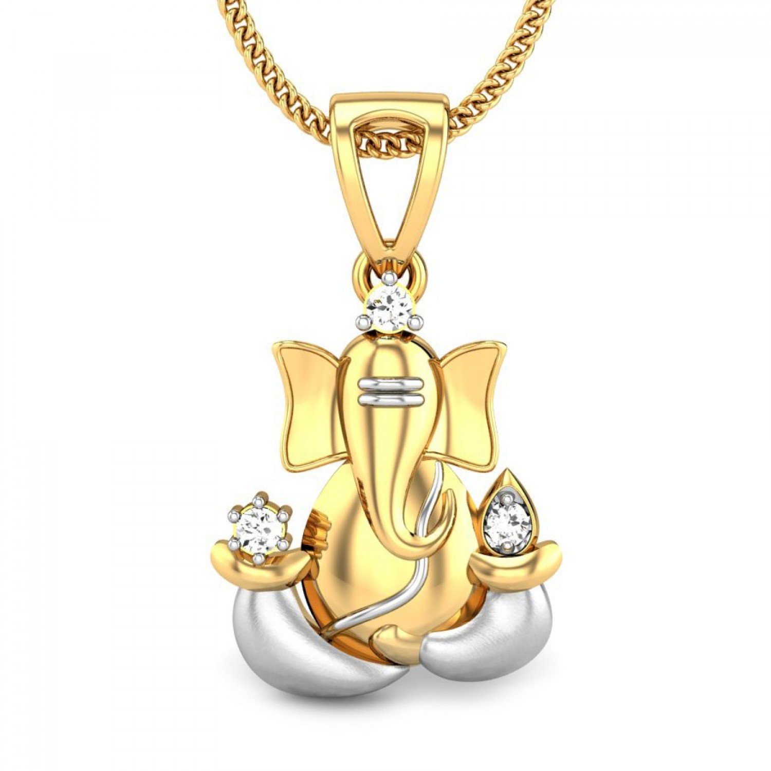 Vighneshvara Diamond Pendant