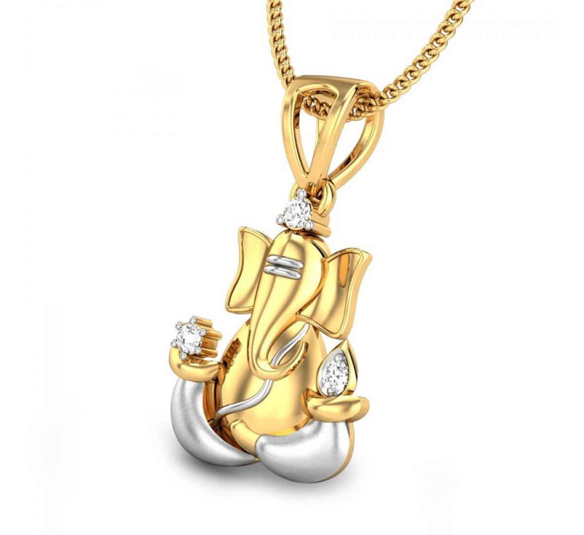 Vighneshvara Diamond Pendant