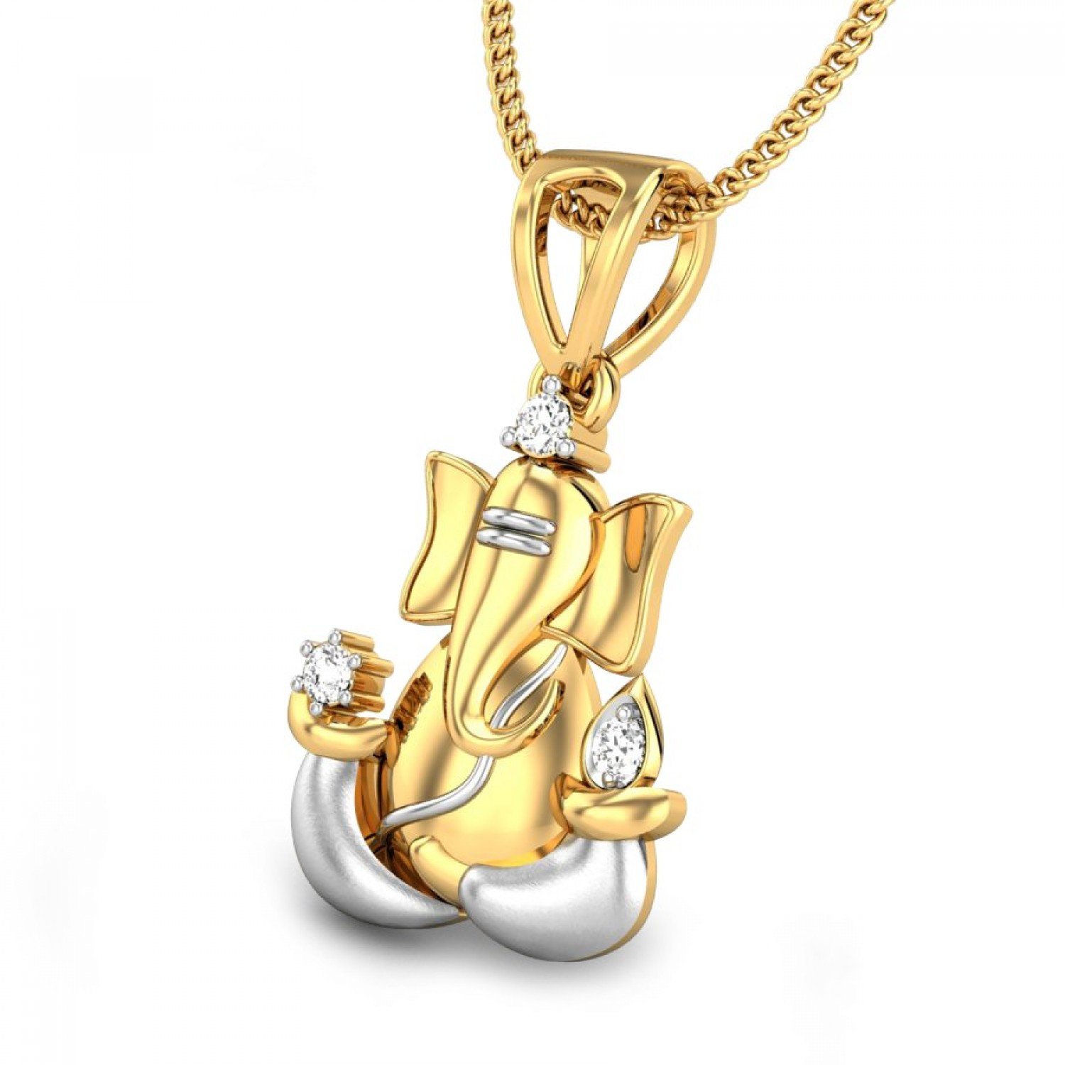 Vighneshvara Diamond Pendant