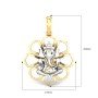 Foral Devavrat Gold Pendant