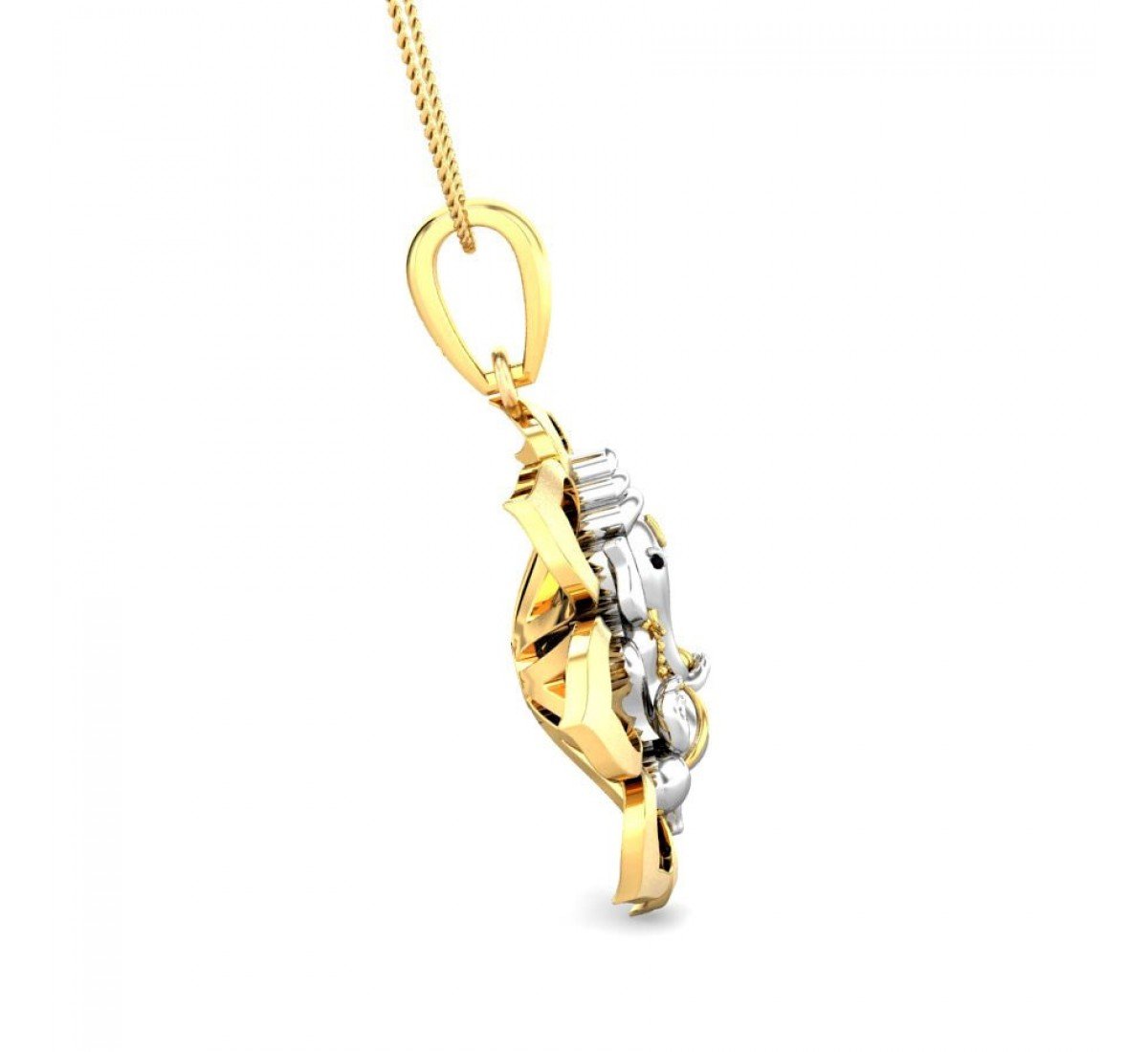 Foral Devavrat Gold Pendant