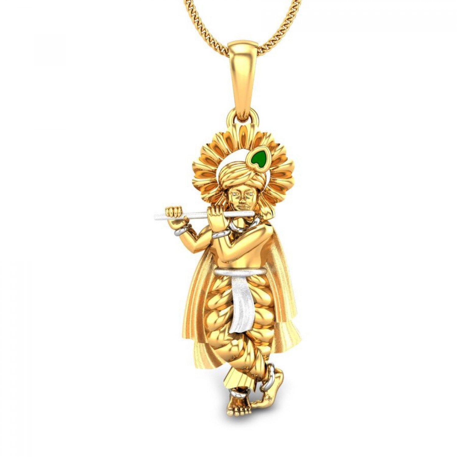 Balak Krishna Diamond Pendant Balak Krishna Diamond Pendant