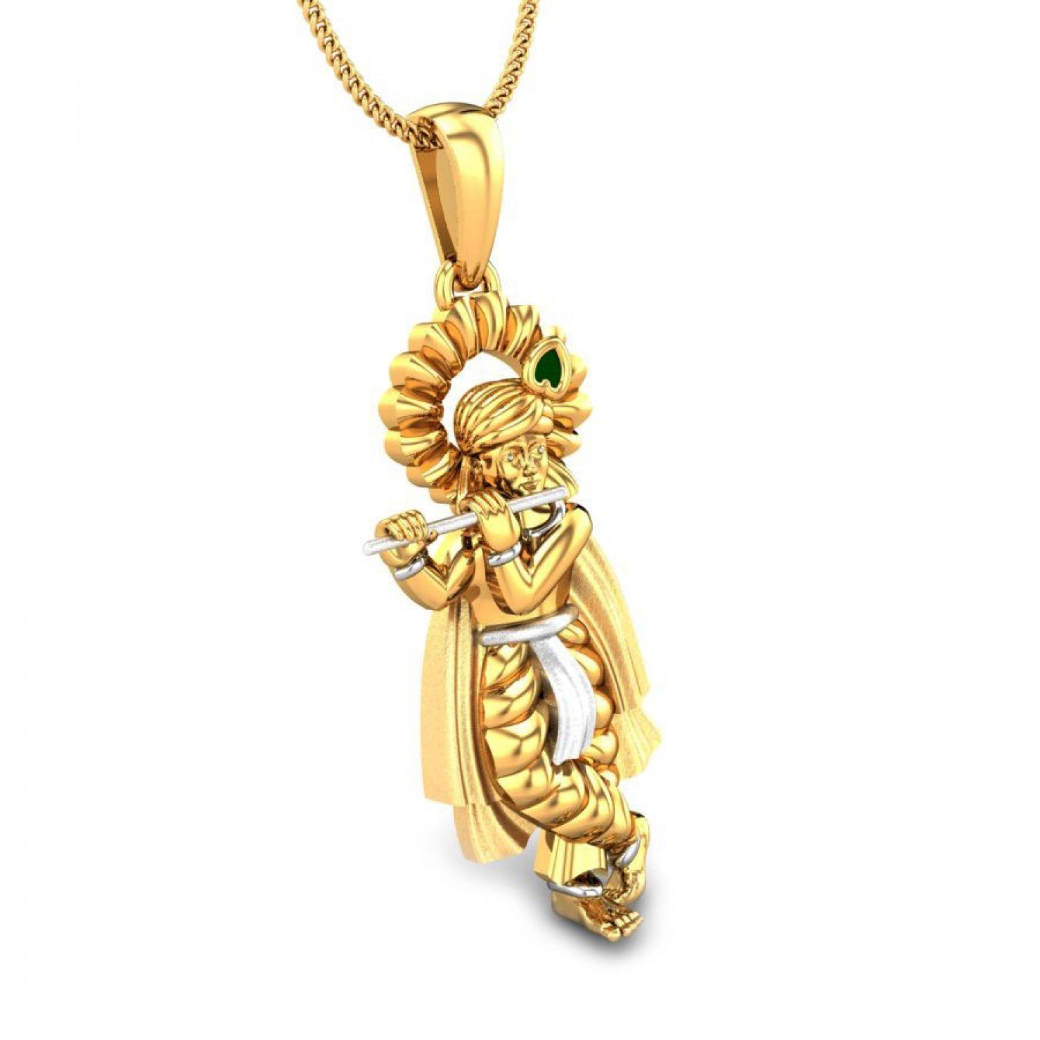 Balak Krishna Diamond Pendant Balak Krishna Diamond Pendant